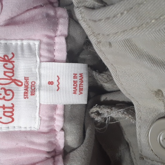 Cat & Jack Girls Khaki Pants - Picture 5 of 6